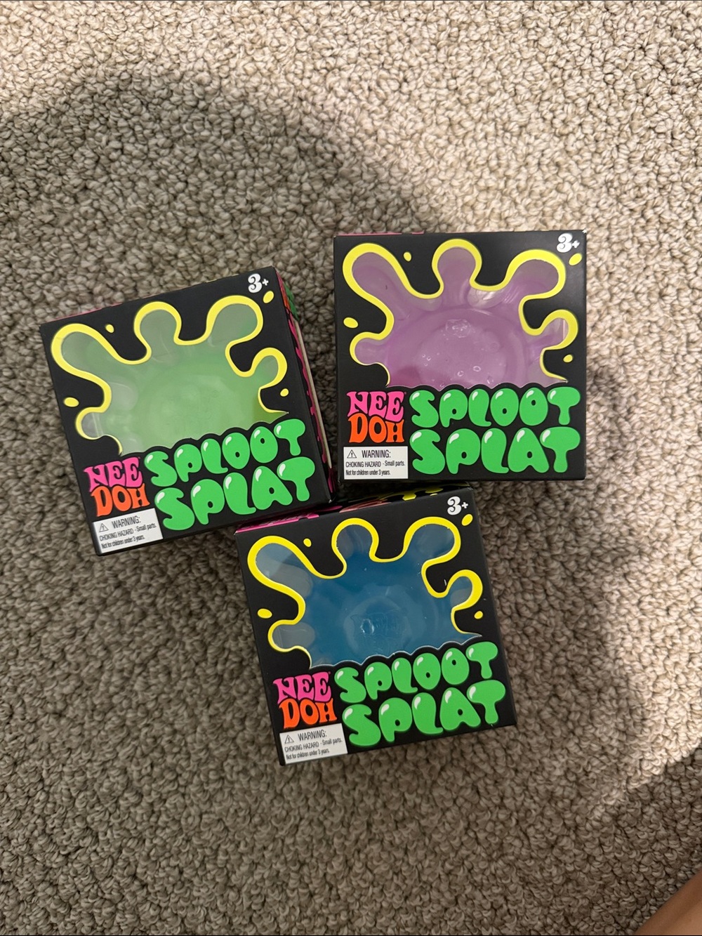NeeDoh Sploot Splat BUNDLE